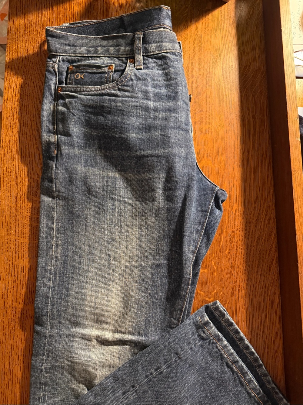 OUTERKNOWN S.E.A. Jeans Men’s Blue Straight Leg~33x30 - Picture 3 of 6